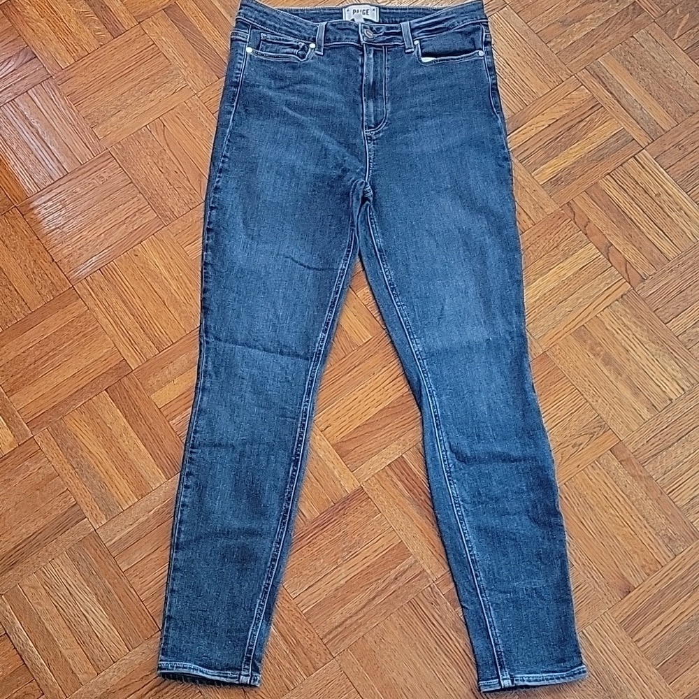 PAIGE Women's Margot Ankle Classic Denim Blue Jeans Size 29